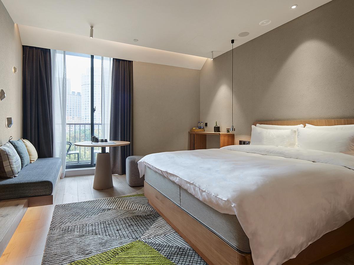 Ebo Hotel Hangzhou Wulin - 5 Mins Drive To The West Lake ภายนอก รูปภาพ