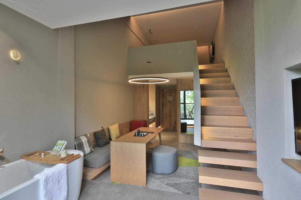 Ebo Hotel Hangzhou Wulin - 5 Mins Drive To The West Lake ภายนอก รูปภาพ